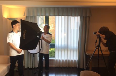 土井プログラム撮影シーン