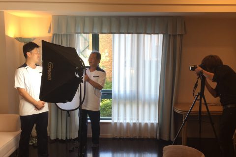 土井プログラム撮影シーン